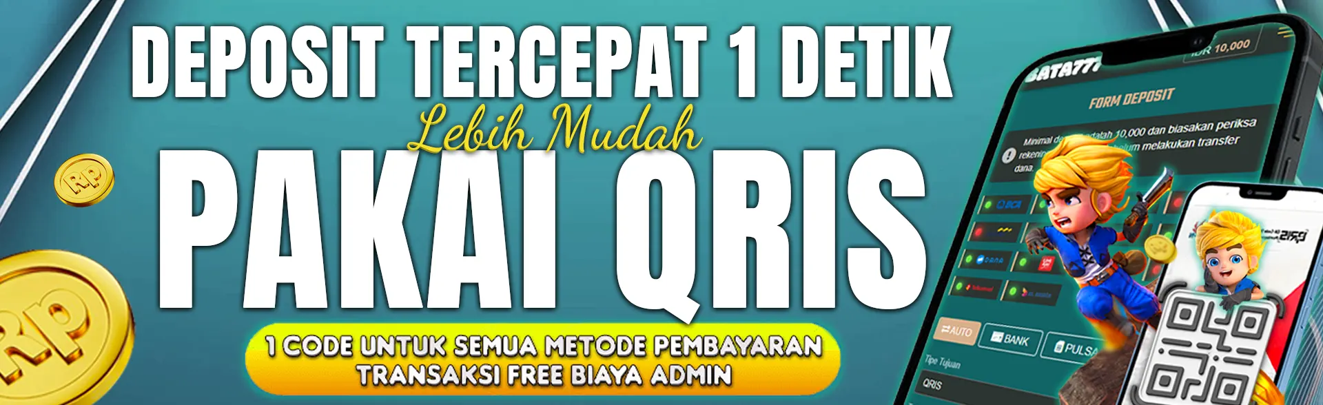 DEPOSIT QRIS - BATA777